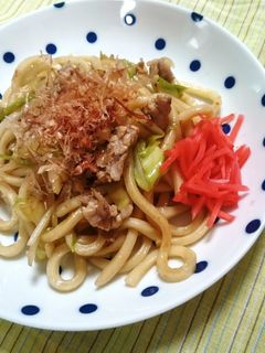 シンプル美味い!ソース焼きうどん-レシピのメイン写真
