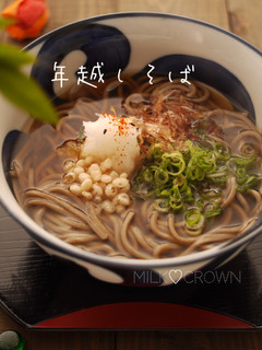 ☆年越しそば☆粉末かつお出汁で簡単-レシピのメイン写真