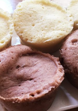 簡単！レンジでふわふわカップケーキ♪-レシピのメイン写真