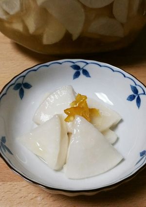 手軽に柚子大根-レシピのメイン写真