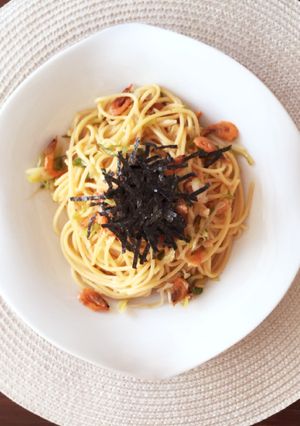 ごま油香るネギたっぷり和風パスタ-レシピのメイン写真