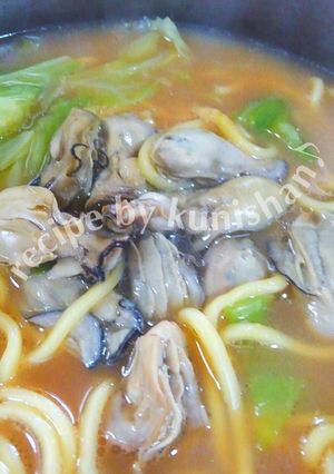 簡単！牡蛎ラーメン♪-レシピのメイン写真