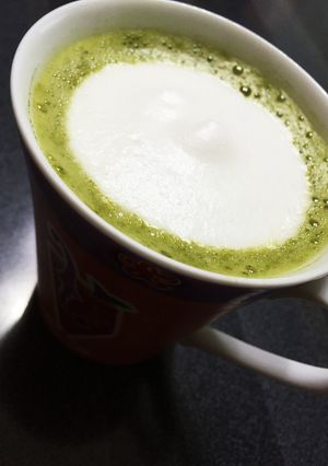あったか抹茶ラテ-レシピのメイン写真