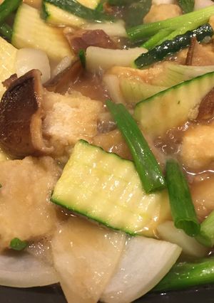 豆腐とズッキーニ、椎茸のうま煮-レシピのメイン写真