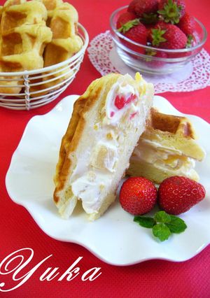クリームチーズ＆フルーツカクテル❤サンド-レシピのメイン写真