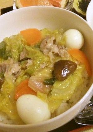 簡単中華丼-レシピのメイン写真