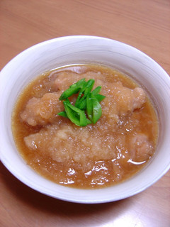 揚げ鶏のおろし煮-レシピのメイン写真