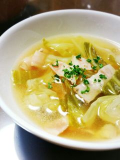 ♡キャベツ&ベーコンのあったかスープ♡-レシピのメイン写真