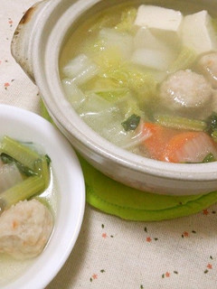 中華スープ鍋-レシピのメイン写真