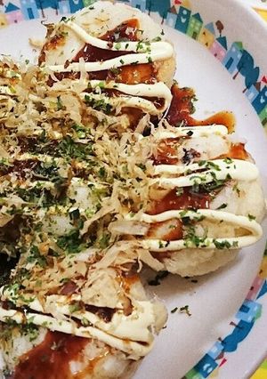 里芋とキャベツのお好み焼き風♪-レシピのメイン写真