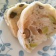 お豆入り捏ねないパン