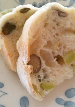 お豆入り捏ねないパン-レシピのメイン写真