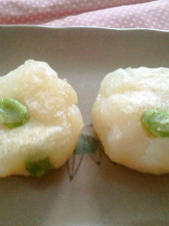 枝豆入りイモ餅-レシピのメイン写真