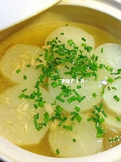 シーチキン de 中華風ふろふき大根-レシピのメイン写真