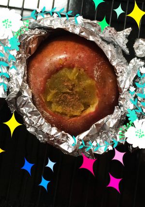 冬のおやつは焼きりんご♪ノンシュガー♪-レシピのメイン写真