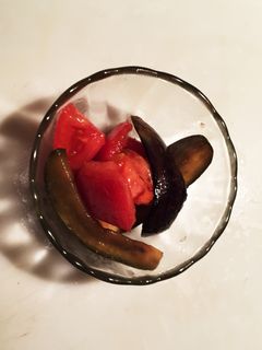 ナスとトマトの中華風マリネ-レシピのメイン写真