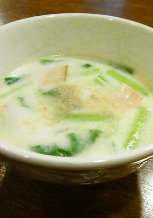 3分クッキングな中華ミルクスープ☆-レシピのメイン写真