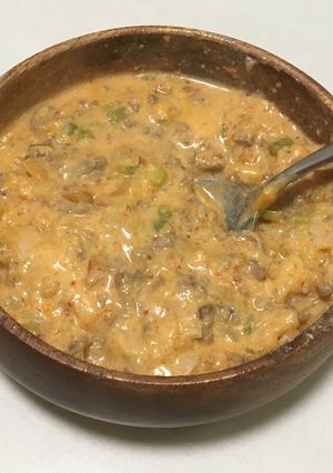 豆乳汁＿麻婆豆腐仕立て-レシピのメイン写真