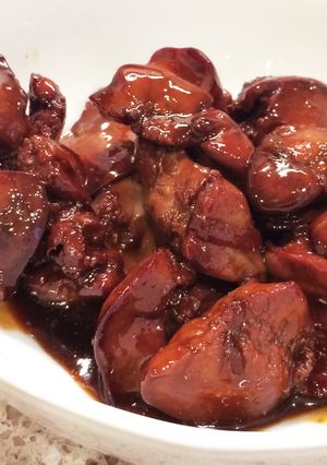 簡単な 鶏レバーの甘辛煮-レシピのメイン写真