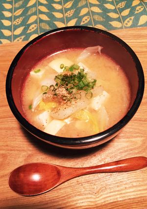 創味シャンタンでお味噌汁-レシピのメイン写真