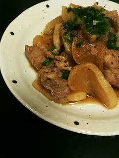 簡単節約♪ご飯が進む!豚と大根の生姜炒め-レシピのメイン写真