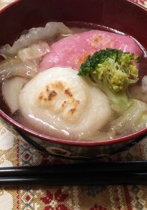 創味シャンタンDX雑煮-レシピのメイン写真