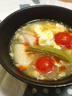 創味シャンタンdeサンラータン風スープ-レシピのメイン写真