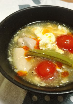 創味シャンタンdeサンラータン風スープ-レシピのメイン写真
