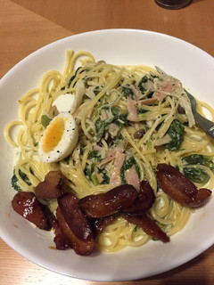 クリームパスタ-レシピのメイン写真