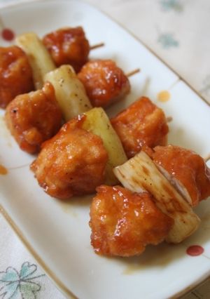 お弁当に♡冷凍からあげでミニミニねぎま-レシピのメイン写真