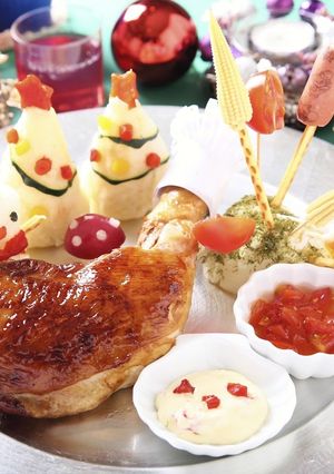 クリスマスの主役☆こんがりローストチキン-レシピのメイン写真