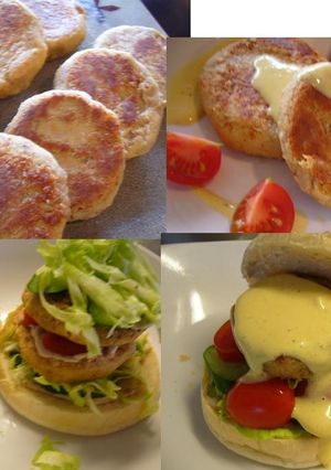 ソイビーンケイク（大豆バーグ？）-レシピのメイン写真