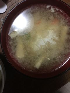 カニの味噌汁-レシピのメイン写真