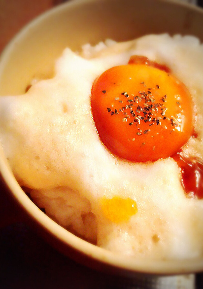 いつもと違う⁈ふわふわ白身の卵かけご飯☆-レシピのメイン写真
