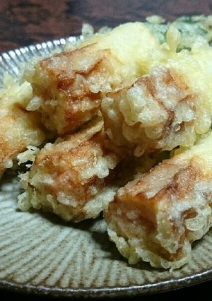明太子竹輪の天ぷら おつまみに-レシピのメイン写真