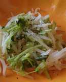 レンジでチン　もやしと三つ葉の簡単ナムル