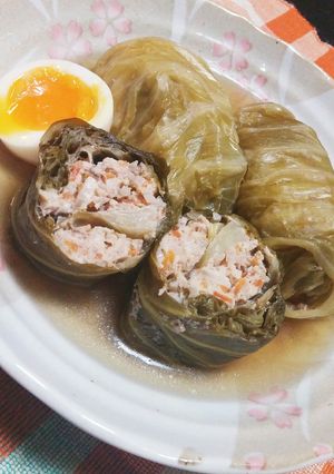 ほっこり優しい味★和風ロールキャベツ～❤-レシピのメイン写真
