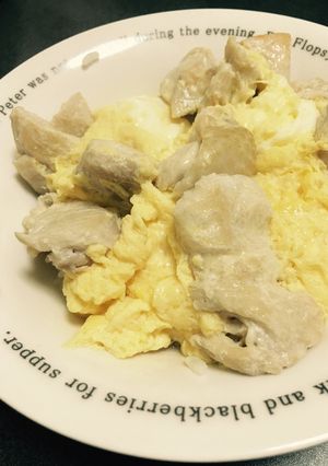 ふんわり卵の中華風親子煮-レシピのメイン写真
