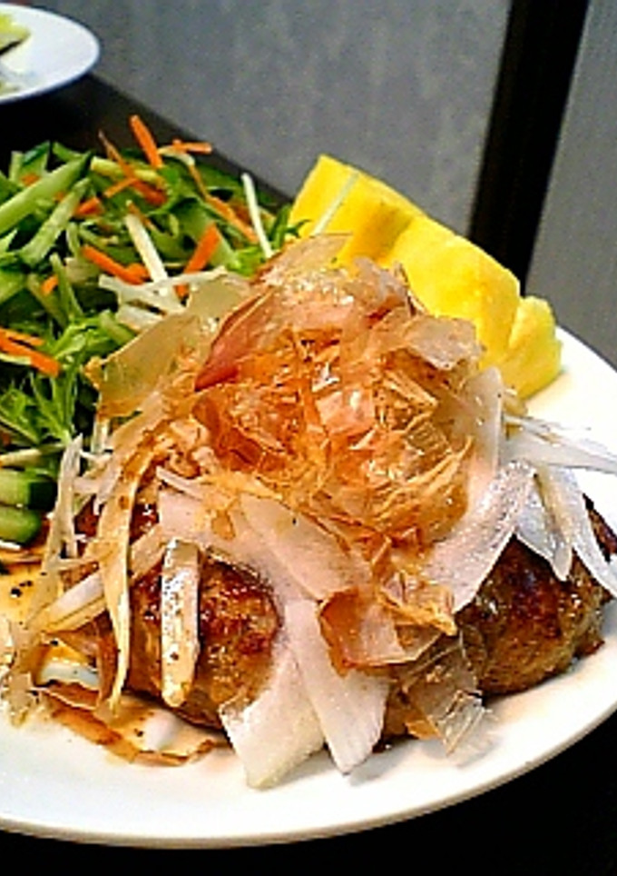 新たまねぎの和風ハンバーグ-レシピのメイン写真