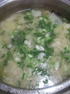 しゃぶしゃぶのシメ ラーメン-レシピのメイン写真