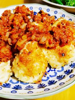 鶏胸肉のパン粉焼き☆バジルトマトソース-レシピのメイン写真