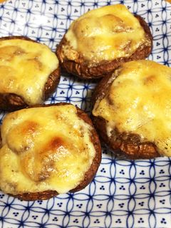 めちゃウマ!椎茸のマヨ&チーズ焼き-レシピのメイン写真