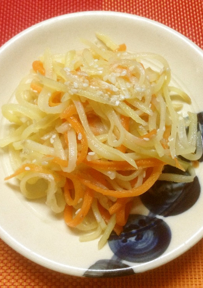 冷やして美味☆じゃがいもと人参の和え物-レシピのメイン写真