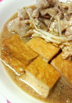 フライパン1つで手間無し☆変わりすき煮♪-レシピのメイン写真