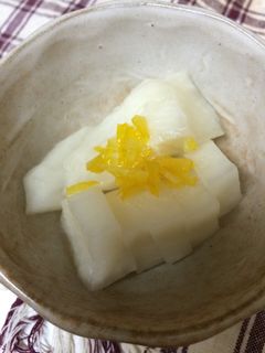 簡単 寿司酢で大根の漬物-レシピのメイン写真