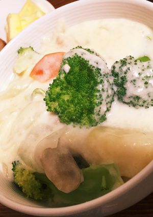 時短濃厚ゴロゴロ野菜ホワイトシチュー-レシピのメイン写真