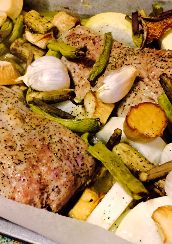 豚ヒレ肉と大根のぎゅうぎゅう焼き-レシピのメイン写真