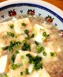 ごま油香る♪豆腐のカニあんかけ