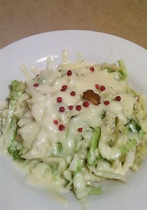 キャベツとスモーク帆立のチーズのせ-レシピのメイン写真