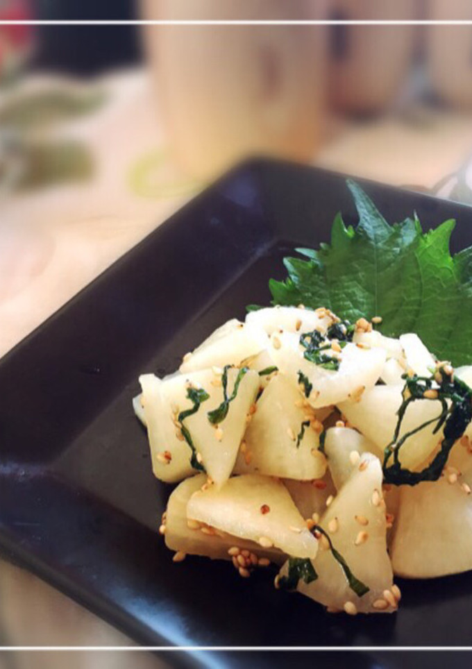 胡麻香ばし♡大根のお漬物-レシピのメイン写真